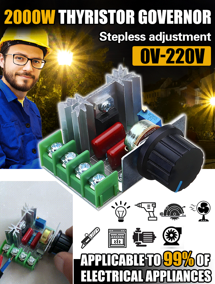 2000W Step Up & Down Voltage Controller(505 OFF)