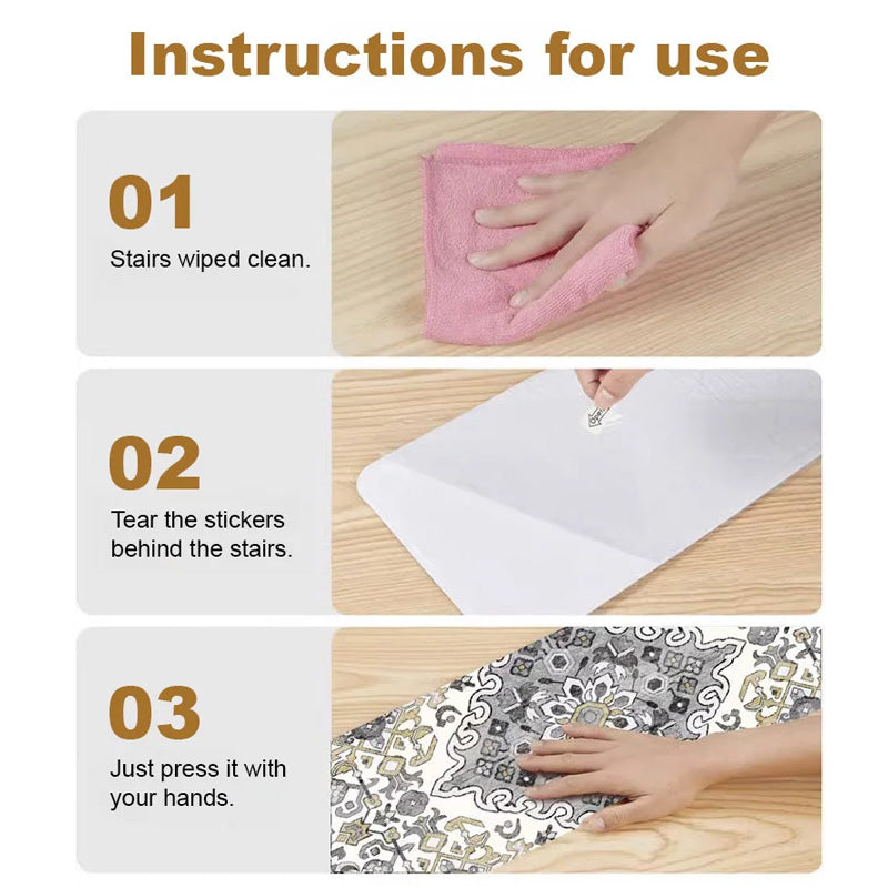 🔥New Hot Selling❤️🔥 Non-slip & Silent Self-Adhesive Stair Mats