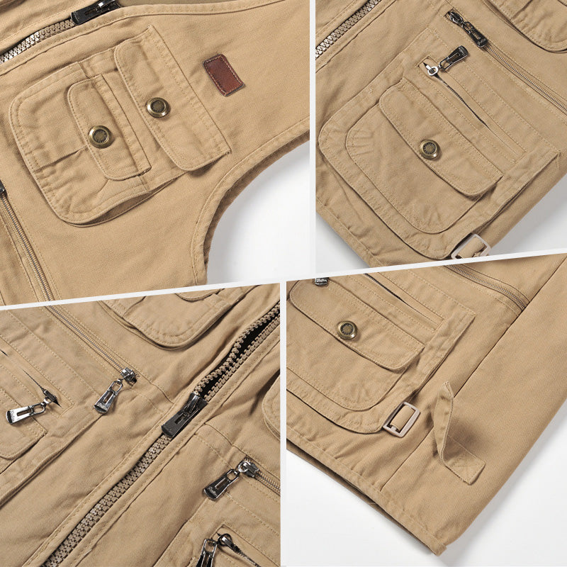 🔥New Hot Selling❤️🔥 Men's Outdoor Fishing Vest with Pockets