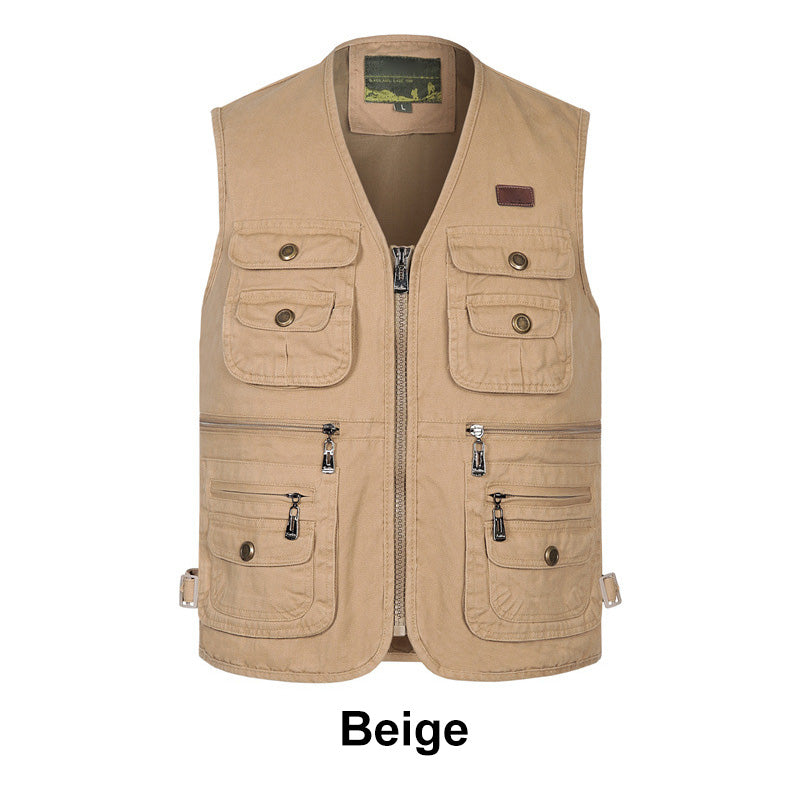 🔥New Hot Selling❤️🔥 Men's Outdoor Fishing Vest with Pockets