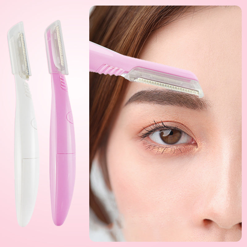 🔥2025 New products🌸 Precision Manual Eyebrow Trimmer with Light