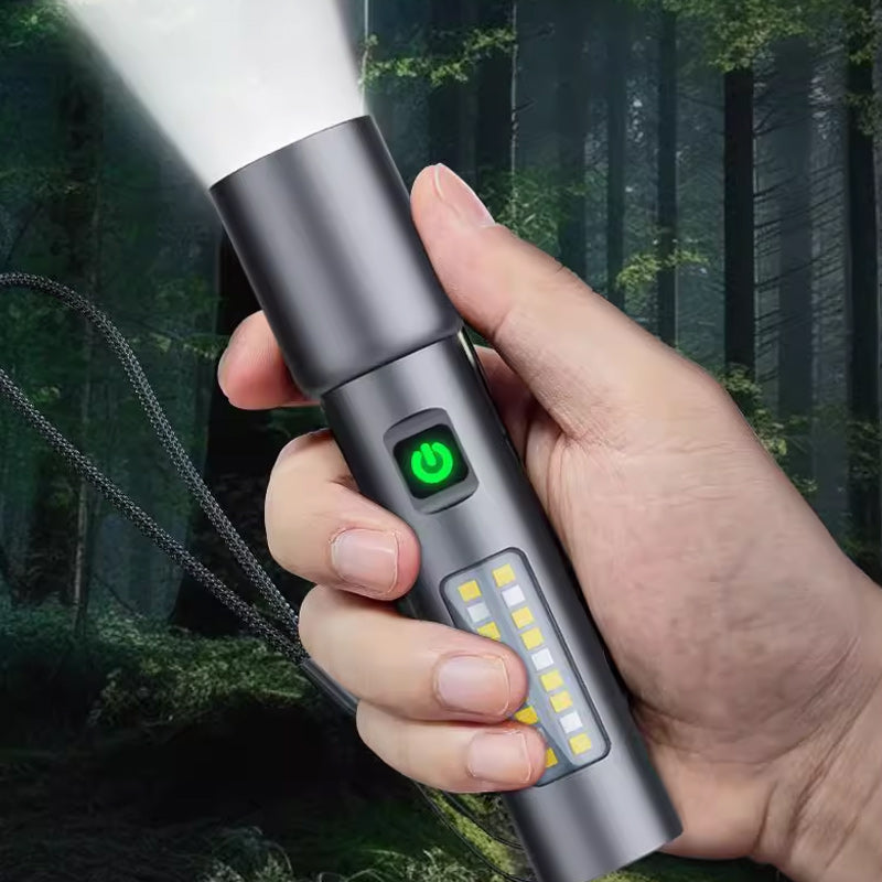 š„2025 HOT SALEš„Ultra-Bright Zoomable Flashlight