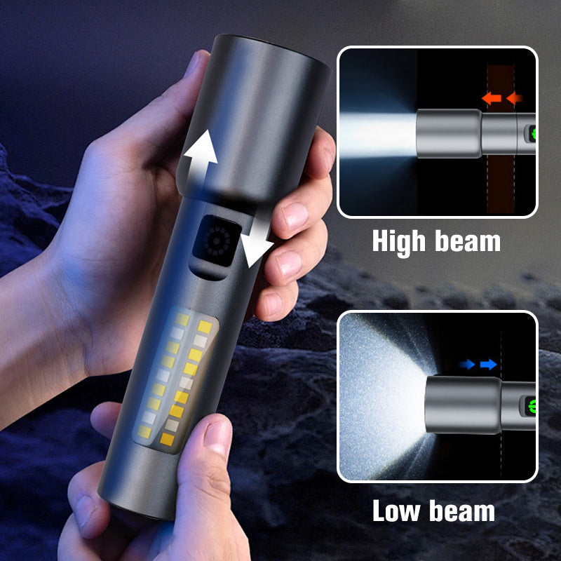š„2025 HOT SALEš„Ultra-Bright Zoomable Flashlight