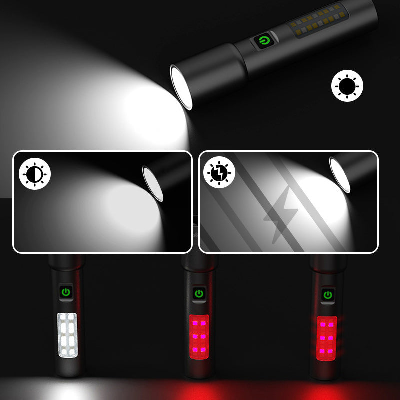 š„2025 HOT SALEš„Ultra-Bright Zoomable Flashlight