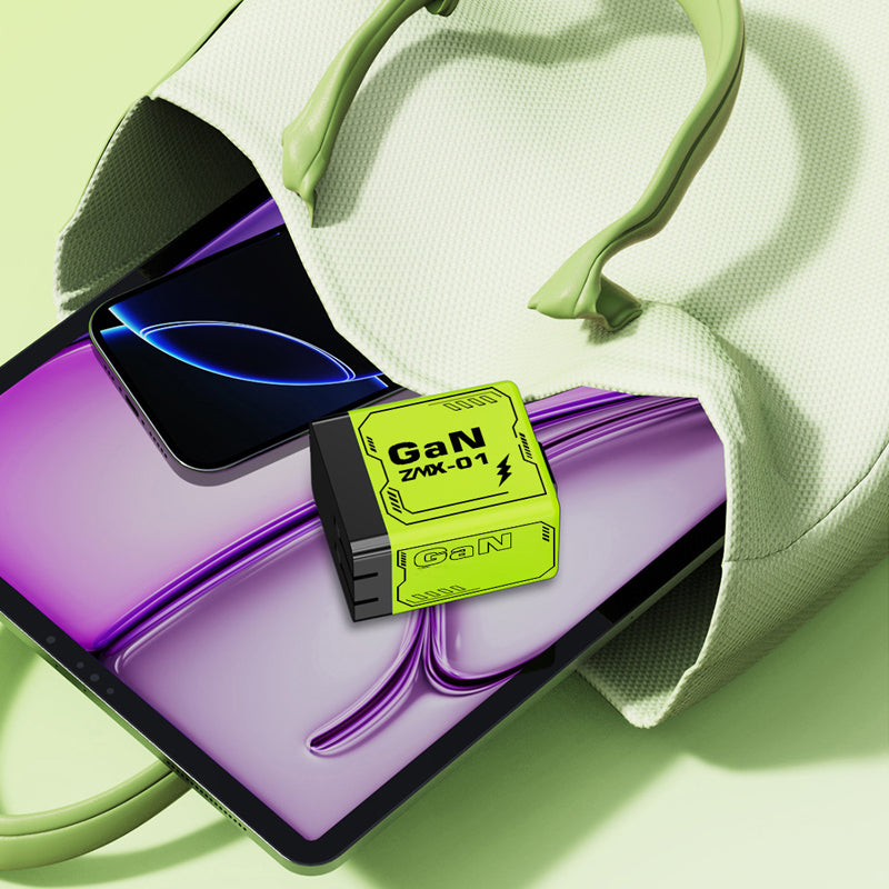 🎁 Hot Sale 50% OFF 🔥Quick charger adapter with retractable type C cable & connector