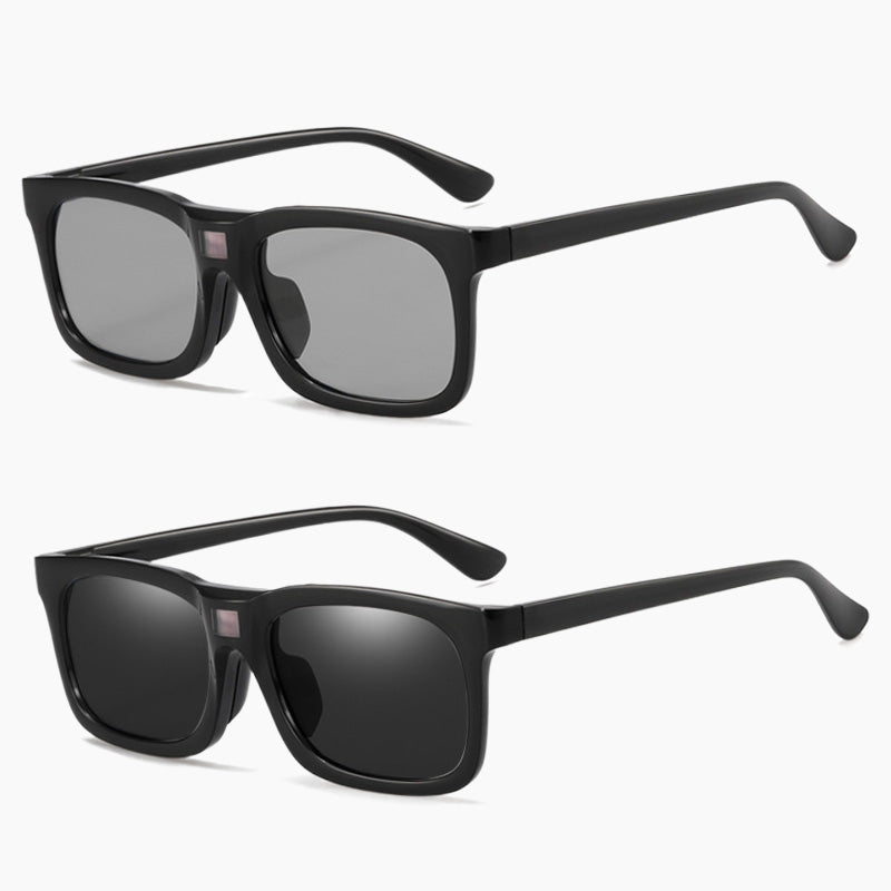 🏆Fashion Polarized Sunglasses with Light-Sensing Tech😎🕶️