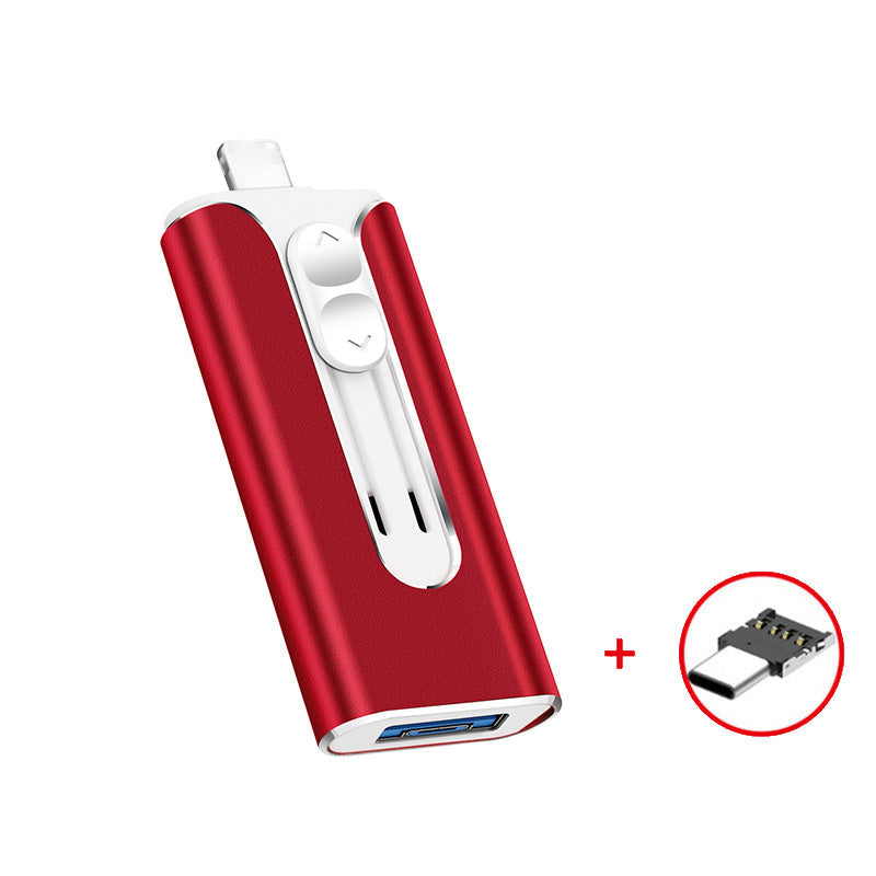 64GB~1TB Micro USB + MFi Certified Lightning + 8 Pin + USB 3.0 ⚡4 in1 Flash Drive for iPhone/iPad/Android/PC⚡