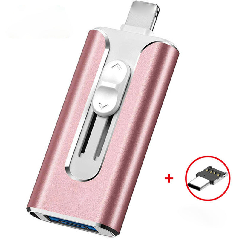 64GB~1TB Micro USB + MFi Certified Lightning + 8 Pin + USB 3.0 ⚡4 in1 Flash Drive for iPhone/iPad/Android/PC⚡