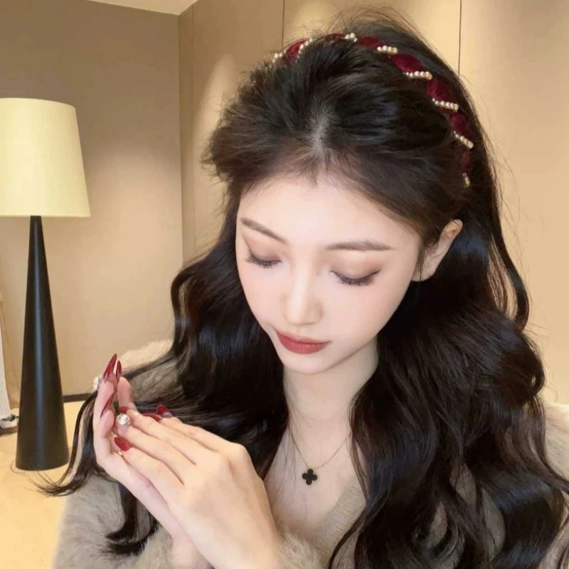 🔥Buy 1 Get 2 Free🔥Vintage High Cranium Artificial Pearl Hairband