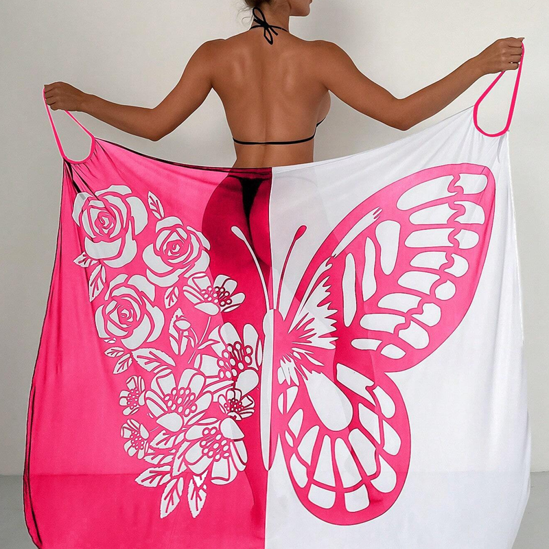 ⏳Time-limited Special⏰Women's Butterfly Swimsuit Cover-Up & Dress