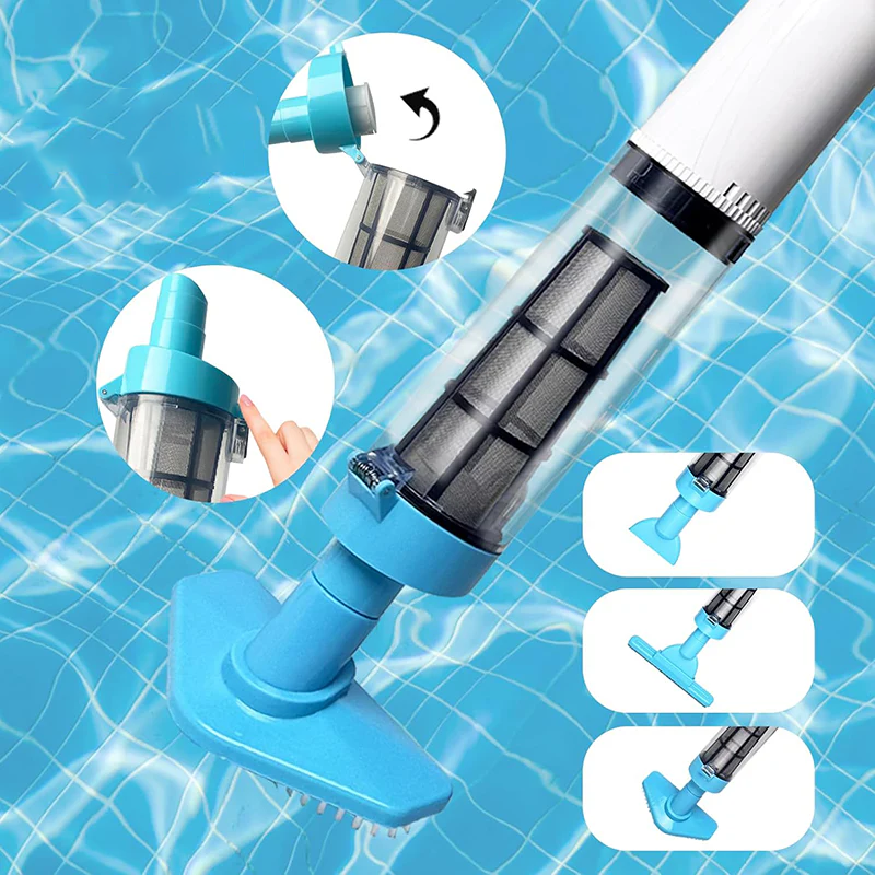 🔥SUMMER SALE💥3-in-1 Cordless Handheld Pool Vacuum Cleaner