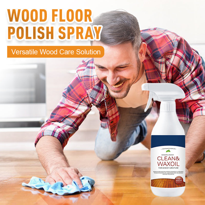 🔥Hot New Products🔥Wood Floor Cleaner & Polish Spray⏳time-limited special offer💥Buy 3 get 2 free