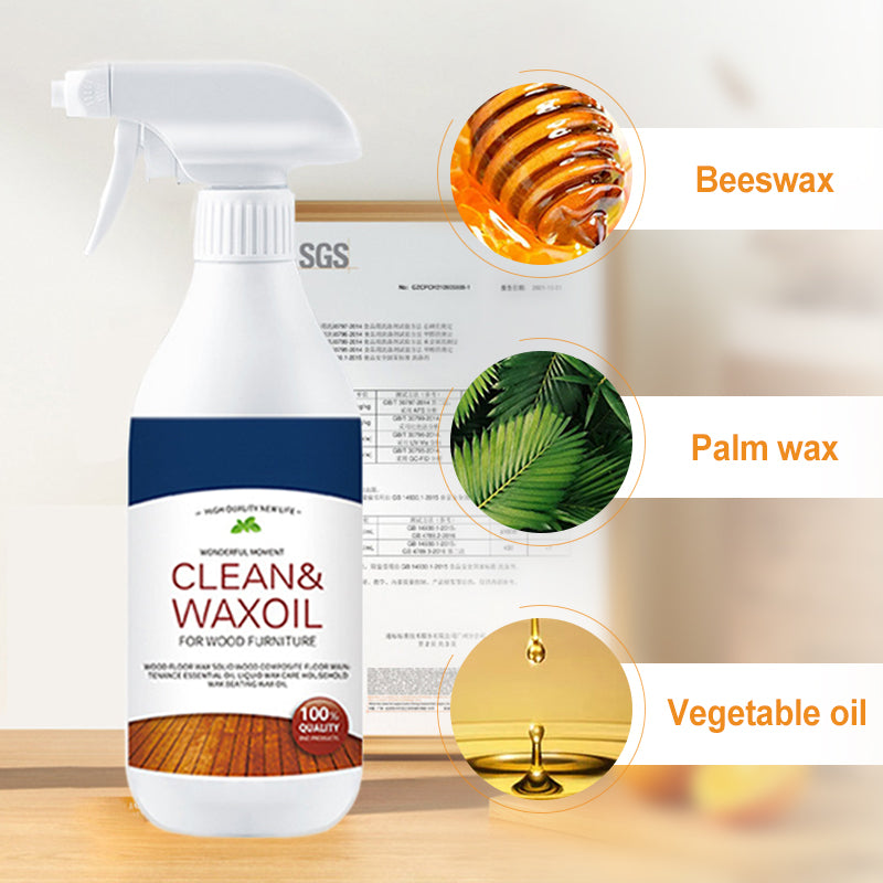 🔥Hot New Products🔥Wood Floor Cleaner & Polish Spray⏳time-limited special offer💥Buy 3 get 2 free