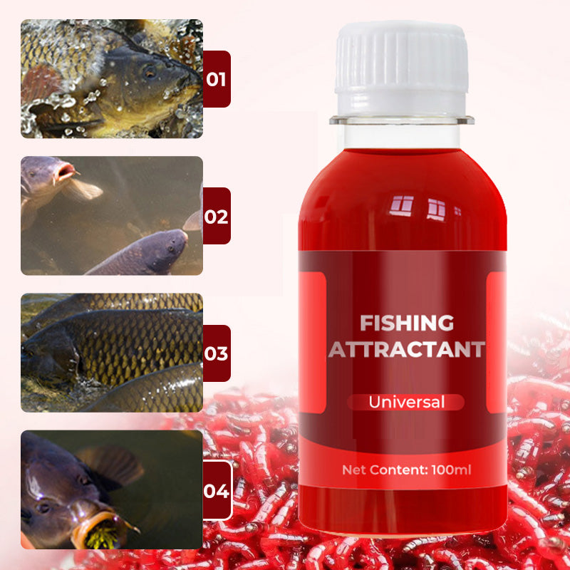 Konzentrierter Universal-Flüssigköder mit Rotwurm – Lockmittel für Angler