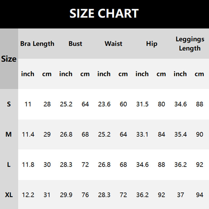 Women’s High Support Sports Bra & Butt Lifting Leggings 2-Piece Set