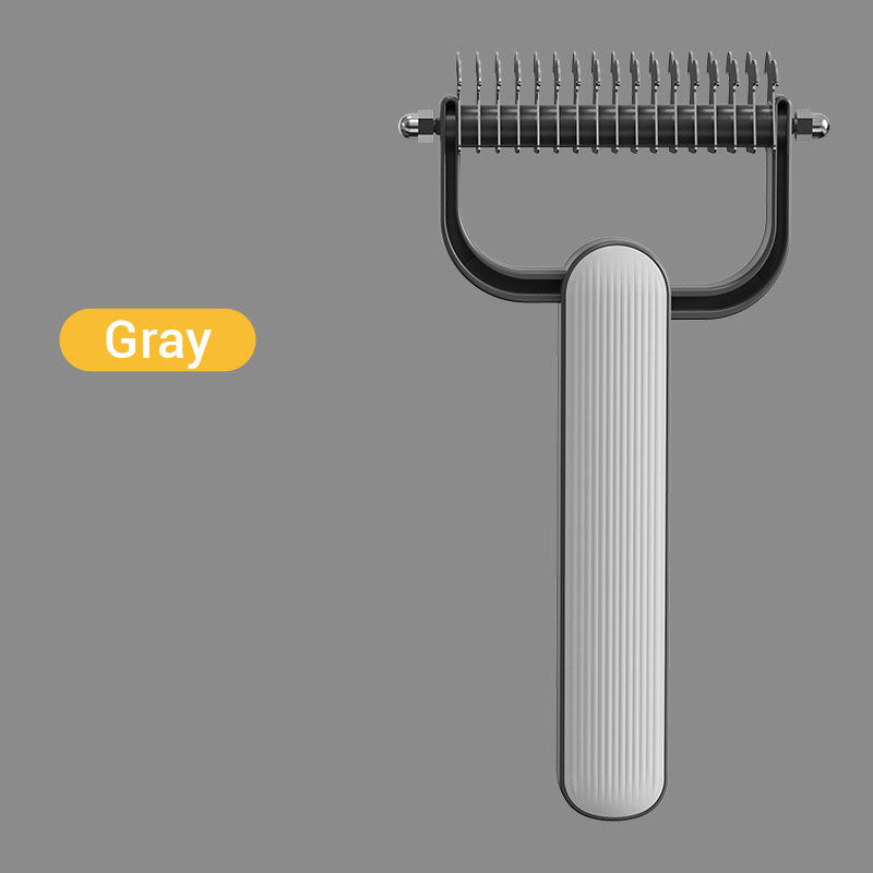 Stainless Steel Pet Comb for Shedding & Detangling