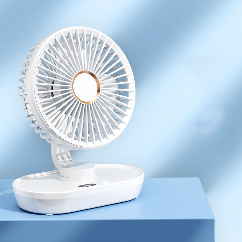 Portable Rechargeable Desktop Oscillating Fan