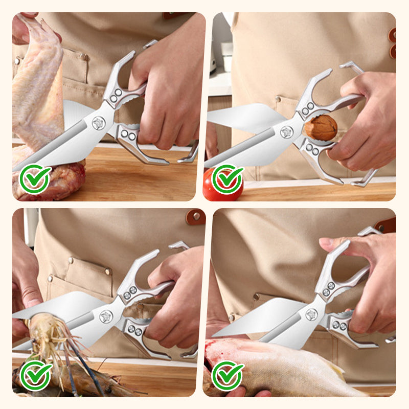 🔥Limited sale 50%🔥Multifunctional Heavy-Duty Kitchen Shears