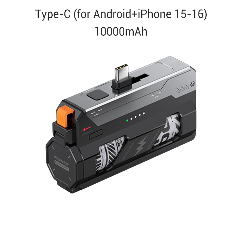 Portable Power Bank with Replaceable Battery