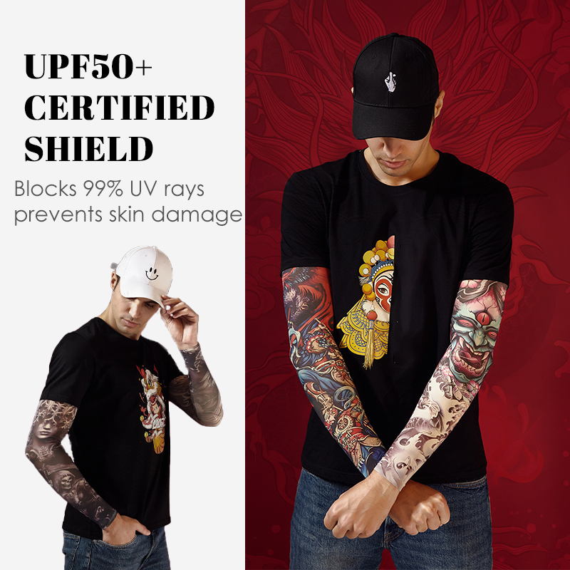 Sun-Protective & Breathable Tattoo Cooling Sleeve