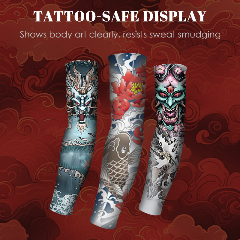 Sun-Protective & Breathable Tattoo Cooling Sleeve