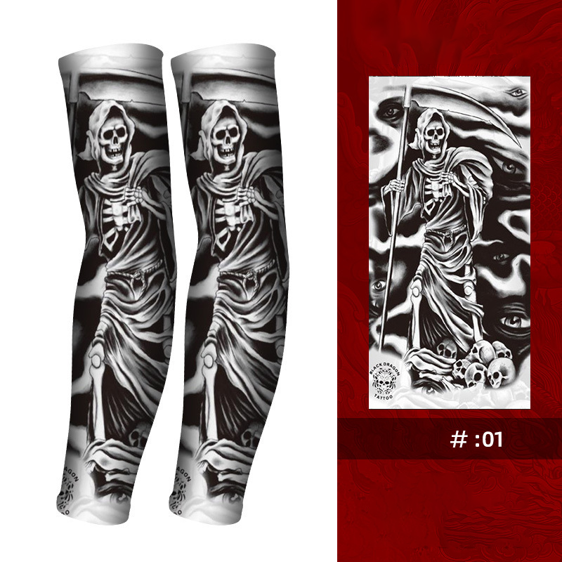Sun-Protective & Breathable Tattoo Cooling Sleeve