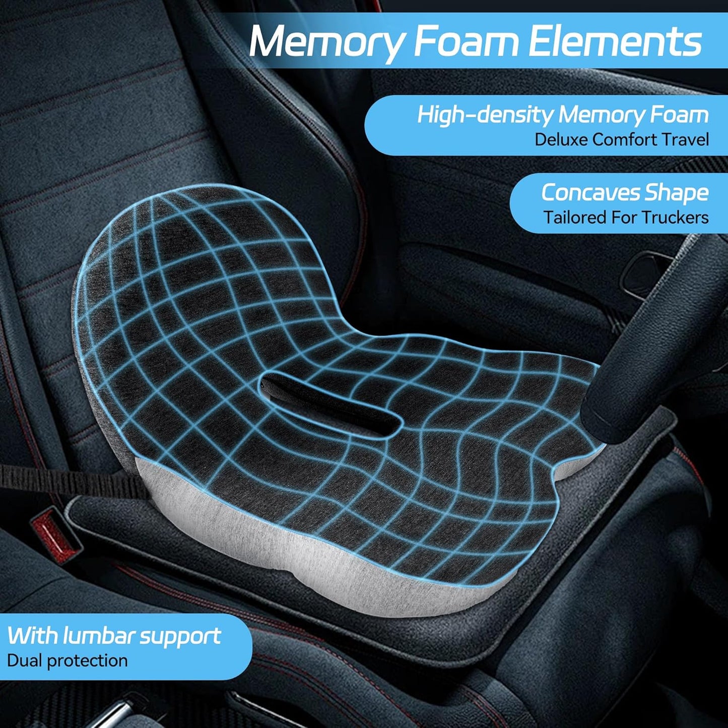 šLimited Sale 50% OFFšNon-Slip Memory Foam Seat