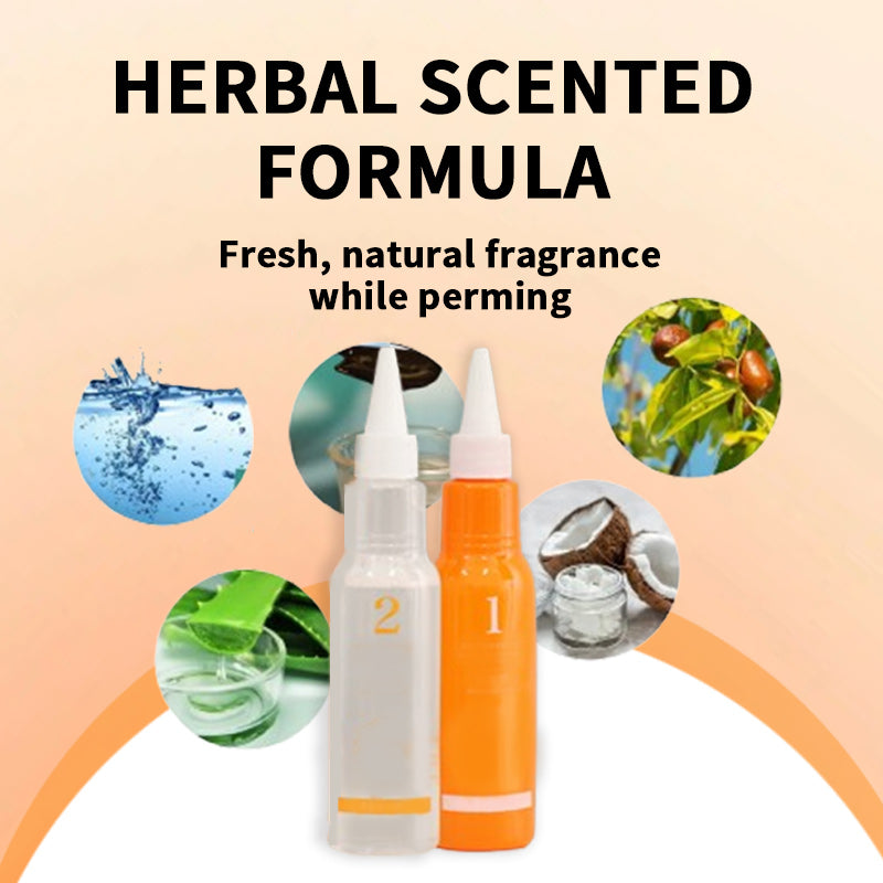 Long-Lasting Herbal Cold Perm Solution