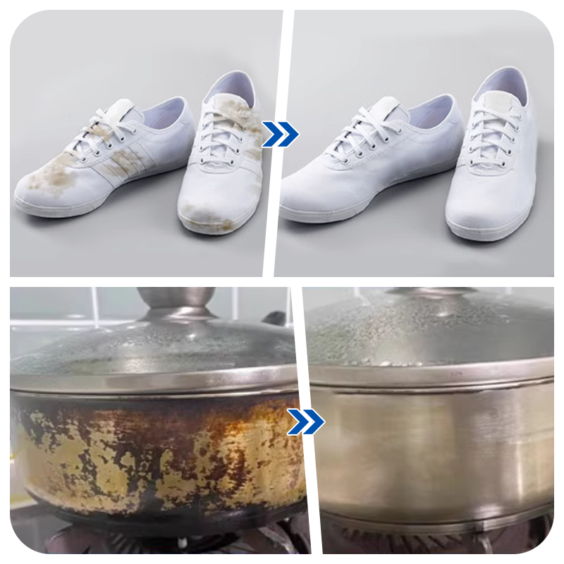 🧴 BUY 2 GET 1 FREE! 🥇 Multi-Purpose Laundry Stain Remover Cream - Erases Tough Stains like Grease, Wine, Ink without Damaging Fabrics 👕✨