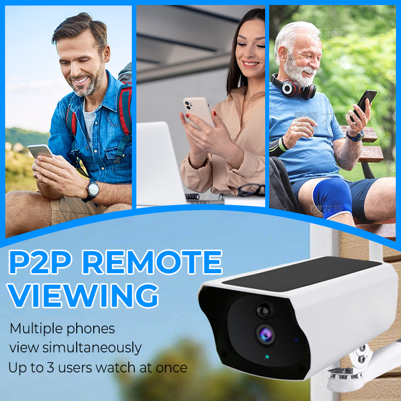Solar Wireless Security Cameras