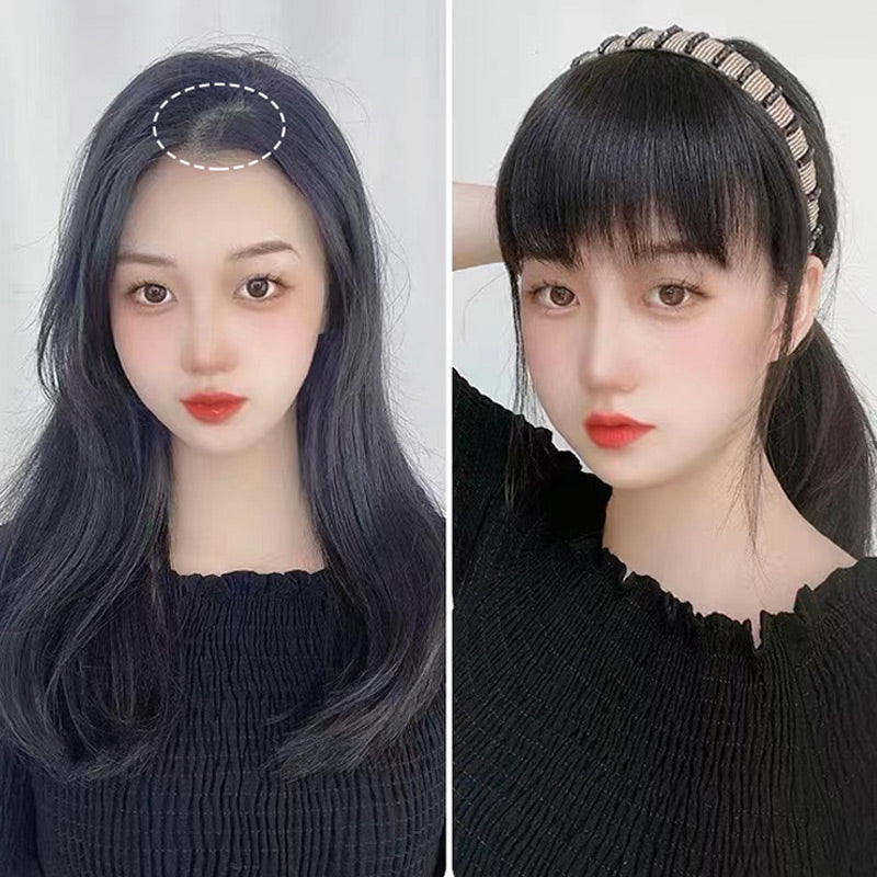 🎁2025 Hot Sale 50% OFF💥Synthetic Hair Fringe with Hair Band(50% OFF)