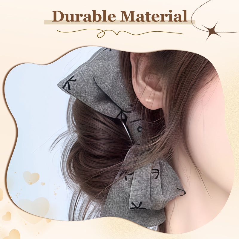 Wig & Bow Stylish Hair Accessory