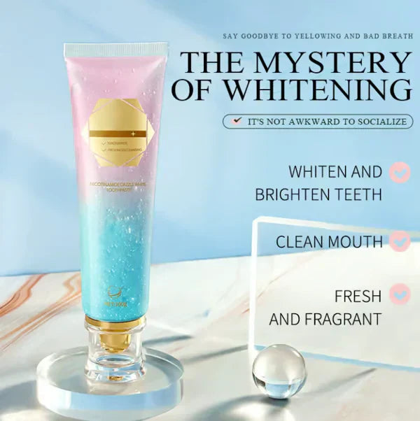 🪥New Hot Selling-Buy 2 Get 1 Free🦷Niacinamide Toothpaste for Bright White Teeth🦷The New Secret Weapon for Your Smile!
