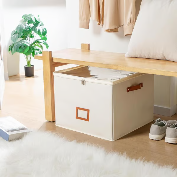 ⏳Limited time 50% off💥Oxford Fabric Foldable Design Shoe Organizer, Storage Box