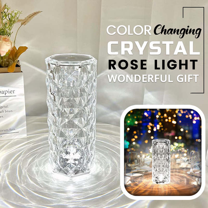šš„2025 Hot Sale 49%OFFšTouching Control Rose Crystal Lamp