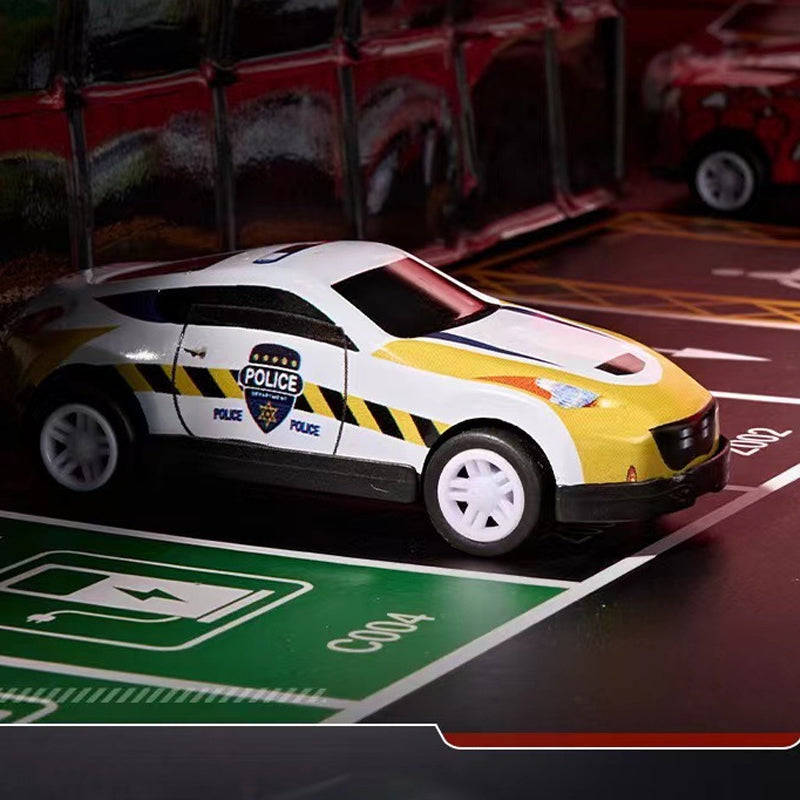 🎅 Christmas Promotion 55% OFF 🎁 48 Mini Pull-Back Cars with Built-In Garage Set