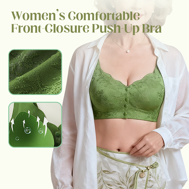 đ50% OFF NOW! đ„Buy 2 get 1 Freeđ„Comfort Front-Clasp & Wire-Free Seamless Bra