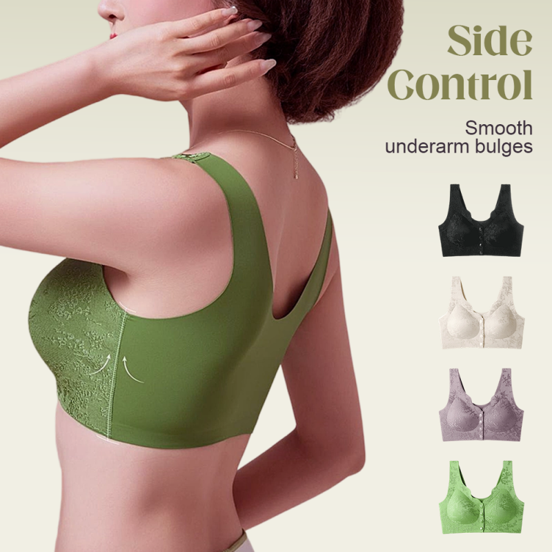đ50% OFF NOW! đ„Buy 2 get 1 Freeđ„Comfort Front-Clasp & Wire-Free Seamless Bra