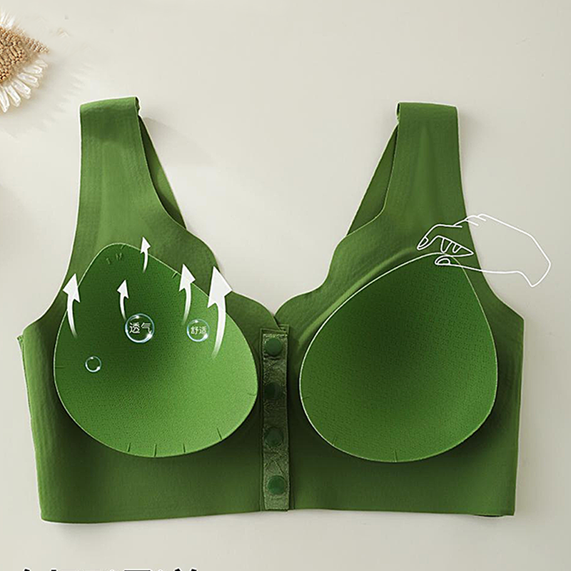 đ50% OFF NOW! đ„Buy 2 get 1 Freeđ„Comfort Front-Clasp & Wire-Free Seamless Bra