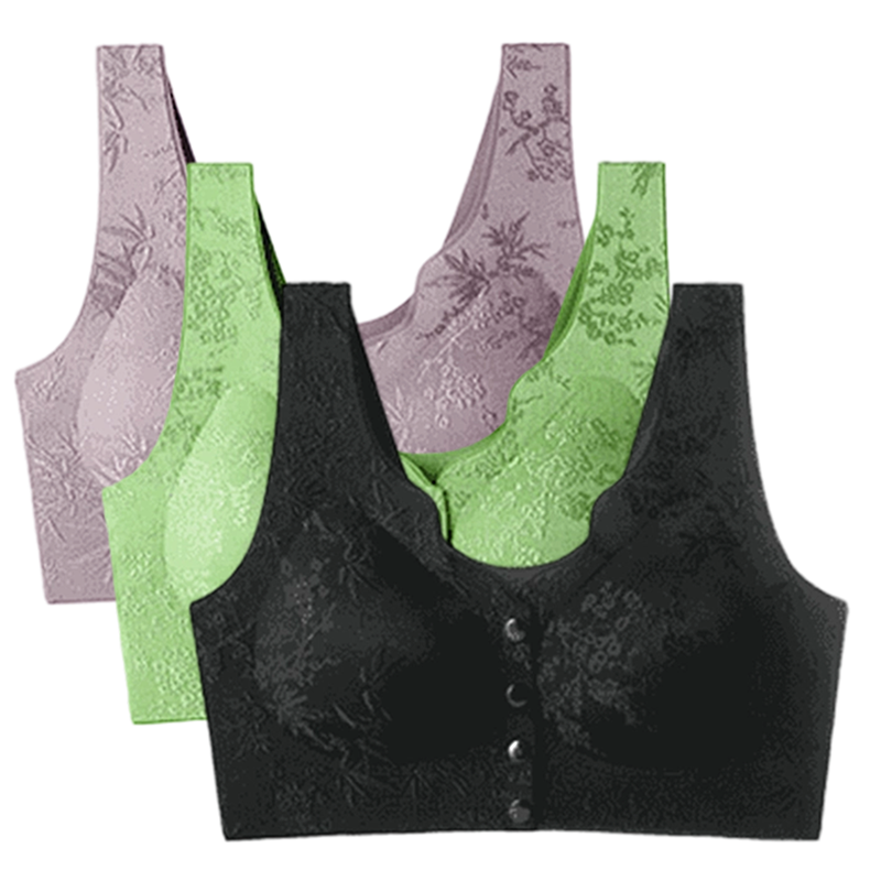 đ50% OFF NOW! đ„Buy 2 get 1 Freeđ„Comfort Front-Clasp & Wire-Free Seamless Bra