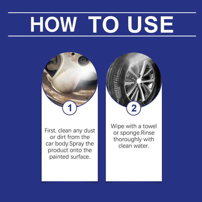 All-in-One Powerful Rust Remover Spray For Cars – Works on Bumpers, Exhausts & Trim, Effortless Rust Removal in Minutes