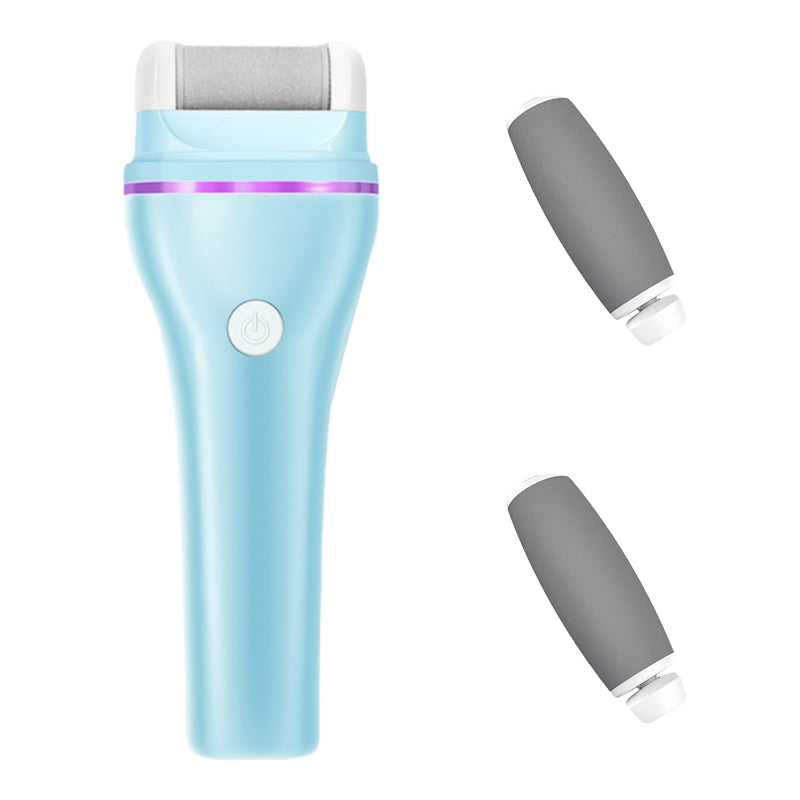 2-Speed Cordless Electric Callus Remover with 2 Replacement Heads
