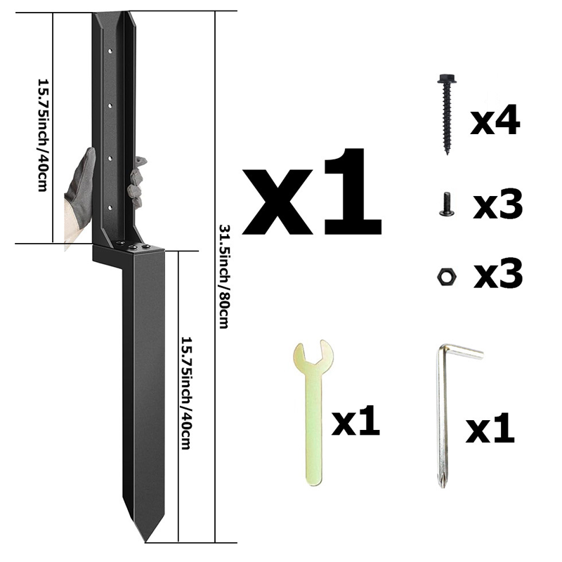 ✨ Say Goodbye to Crooked Garden Posts – A Permanent Fix for Every Garden! ✨