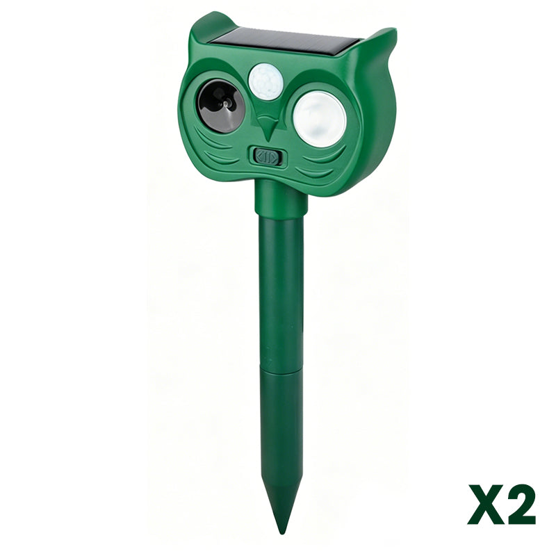 🌞 50% OFF! Solar animal repeller – motion-activated, ultrasonic + flashing light. IP44 waterproof. 50K+ sold! 🚫🦌