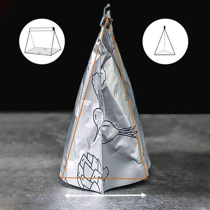 🔥Limited Sale: Buy 2 get 1 free!🍗 🥦Reusable Aluminum Foil Sealable Storage Bags