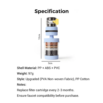 🔥LAST DAY SALE 50% OFF🔥Buy 2 Get 1 Free💧Faucet Filters-Enhance Your Tap Water Quality