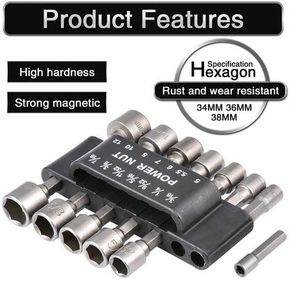 🥳2026 HOT SALE🥳💞50K+ SOLD!👴🔧 50% OFF! 14-Piece Socket Wrench Set – Powerful hex grip, fits all common sizes. DIY repairs, save on garage costs. A must-have! 🛠️💰