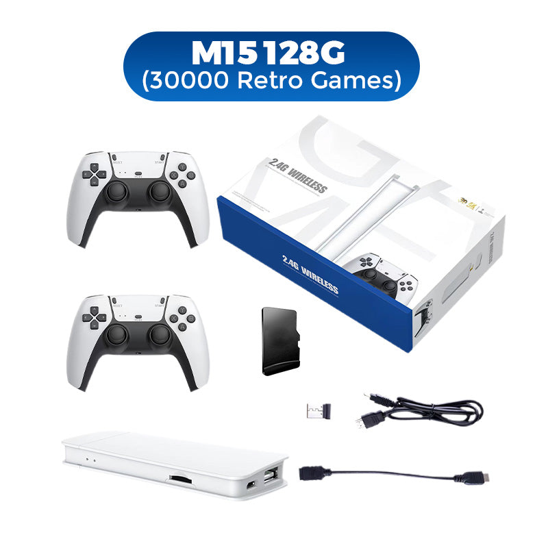 🔥 50% OFF DURING THE NEW YEAR SALE! Retro Game Console Stick – Dual Sticks, Plug & Play, 64/128 GB Memory