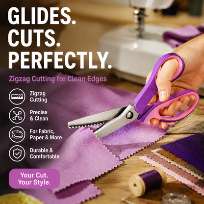 ✂️Multipurpose Pinking Shears Serrated Scissors