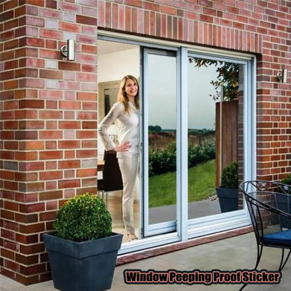 🪟 49% OFF NOW! 🔒 Window Peeping Proof Sticker – One-Way Privacy, UV Protection & Easy Application 🏠